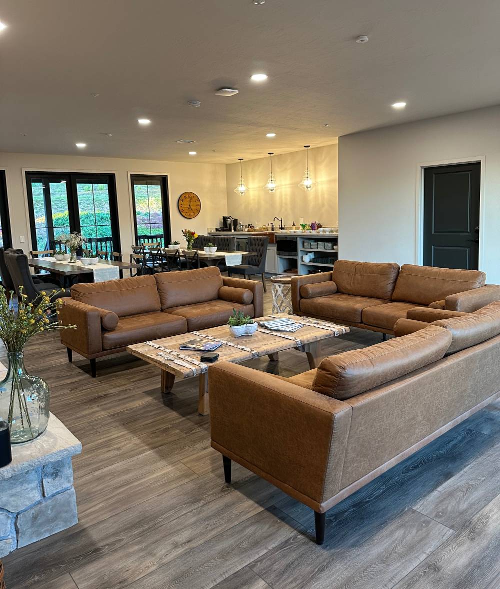 Great Room of the Ranch House at WestWynd Ranch