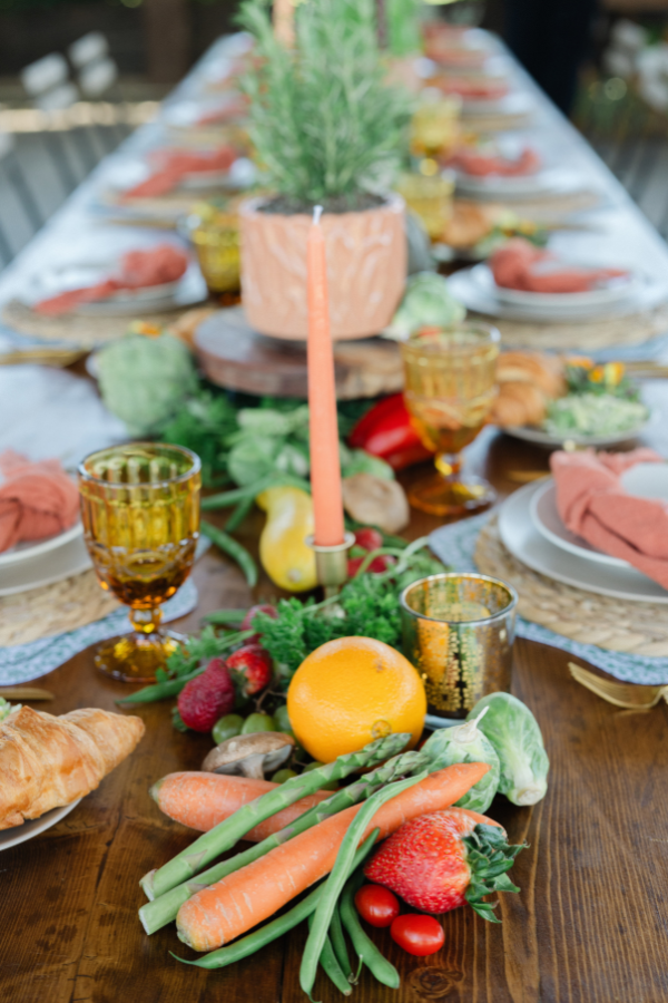 Custom Table Settings at Your Reception at WestWynd Ranch