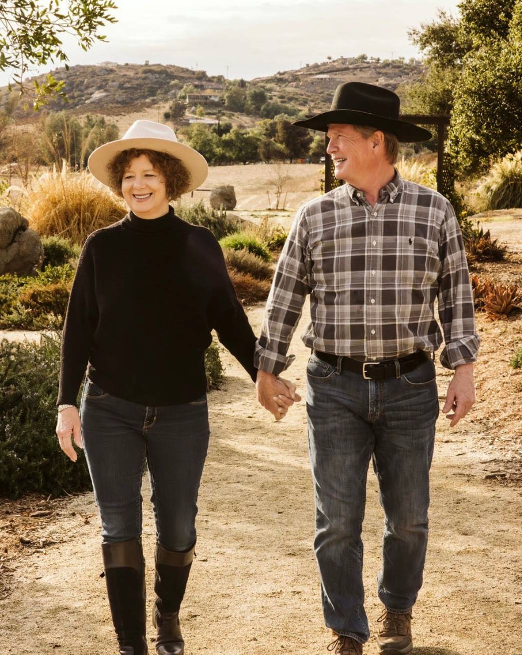 Mike and Donna, owners of WestWynd Ranch in Ramona, CA